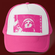 New York Caps Pink New York Souvenir Liberty Gifts hats
