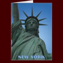 New York Card New York Souvenir Card Landmarks cards