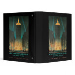 New York Central Building Vinyl Binder
