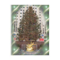 New York Christmas Postcard