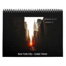 New York City 2012 Calendar - Iconic Views
