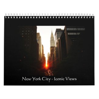 New York City 2013 Calendar - Iconic Views
