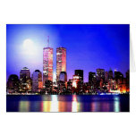 New York City at Night Cards