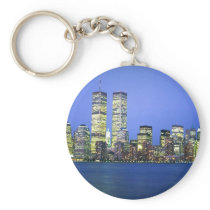 New York City at Night Key Chain