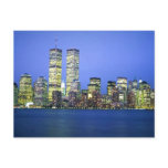 New York City at Night Post Card
