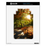 New York City Autumn Sun Decals For Kindle 3
