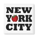 New York City  (Big Apple) Refrigerator Magnets