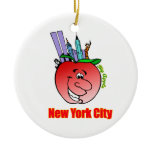 New York City Big Apple ornaments