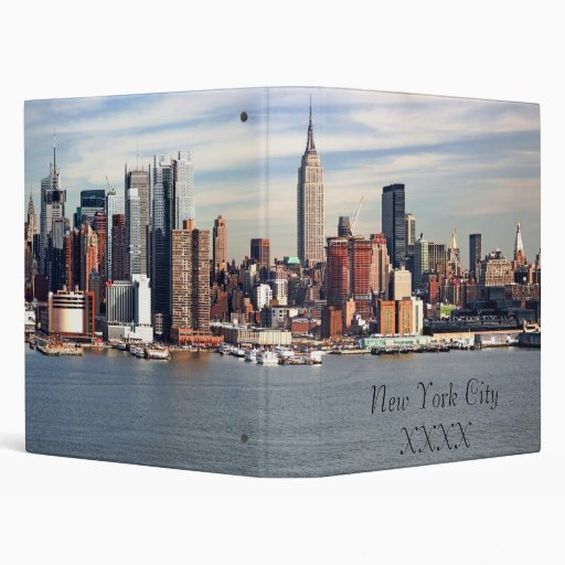 New York City Binder Zazzle