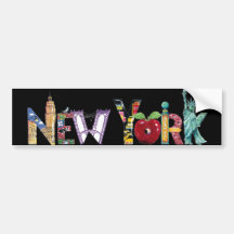 New York city Bumper Stickers