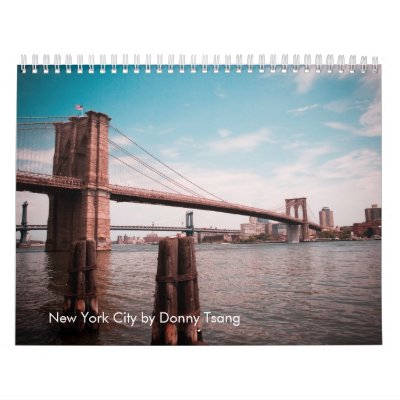 New York City by Donny Tsang Calendar by Ultrateg