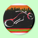 New York City Chopper Dreaming Red jGibney The MUS magnets