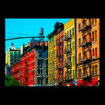 New York City "Columbus Ave" West Side posters
