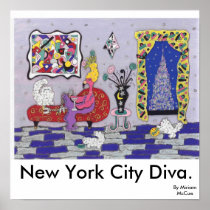 New York City Diva Poster