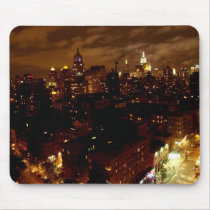 New York City evening Mouse Pads