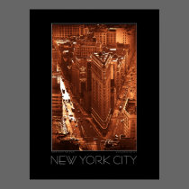 New York City - Flatiron Building Fine Art Poster posters