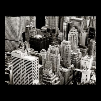New York City From Above Posters