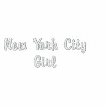 New York City Girl embroidered shirts