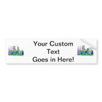 new york city green city image.png bumper stickers
