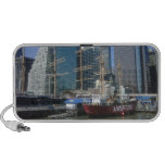 New York City Harbor Boats iPod Speakers