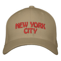 NEW YORK CITY HAT embroidered hats