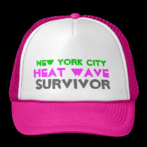 NEW YORK CITY HEATWAVE SURVIVOR hats