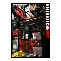 New York City Hell's Kitchen District Bar & Grill posters by markusnyc New York City Hell's Kitchen District Bar & Grill posters