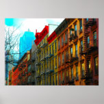 New York City "Hell's Kitchen District Street" Posters