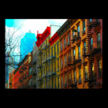 New York City "Hell's Kitchen District Street" posters