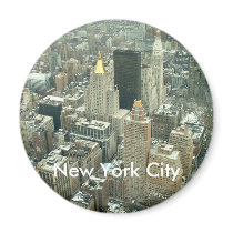 New York City magnets by ribizlifozelek New York City magnets