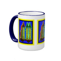 New York City Manhattan Diner Mug by markusnyc New York City Manhattan Diner Mug