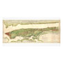 New York City Map During Revolutionary Map 1878 Personalized Photo Card
