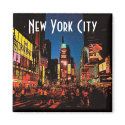 New York City (Neon) Magnet by RickDouglas New York City (Neon) Magnet