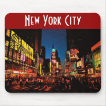 New York City (Neon) Mousepad