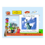 New York City never sleeps! postcards