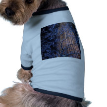 New York City Night Walk CricketDiane Dog Tshirt