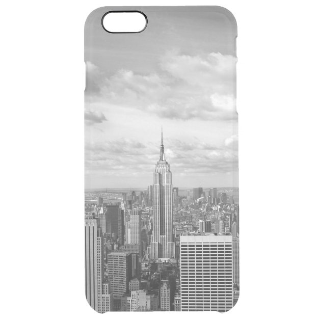New York City NY NYC skyline wanderlust travel Uncommon Clearlyâ„¢ Deflector iPhone 6 Plus Case-0