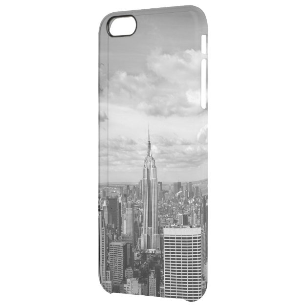 New York City NY NYC skyline wanderlust travel Uncommon Clearlyâ„¢ Deflector iPhone 6 Plus Case-1
