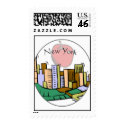 New York City postage by TurnAgain New York City postage