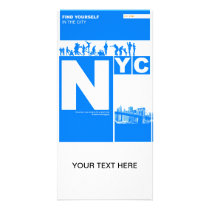 New York City Poster Picture Card