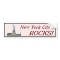 New York City Rocks! bumper stickers by WRDGateway New York City Rocks! bumper stickers