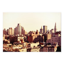 New York City Rooftops Photo Print
