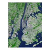 New York City - Sat View posters