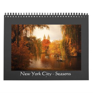 New York City - Seasons - 2013 Calendar