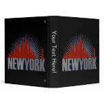 New York City Skyline 3 Ring Binders