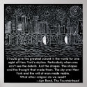 New York City Skyline Crying Out Who Is John Galt? posters