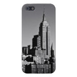 New York City Skyline in Black and White iPhone 5 Case