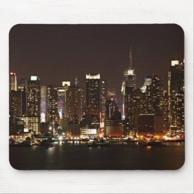 New York City Skyline Mousepads