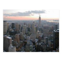 New York City Skyline postcards