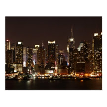 New York City Skyline Postcards